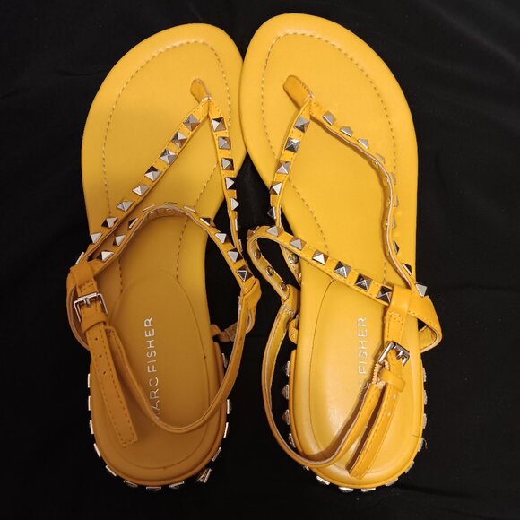 Marc Fisher Studded Sandals - Picture 1 of 3